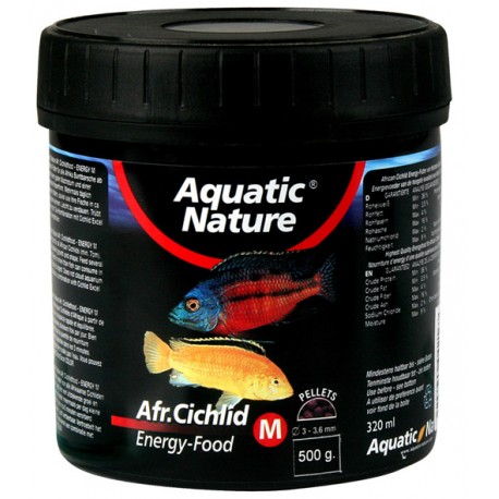 Aquatic Nature African Cichlid Energy food medium 130 gr  7,20 €