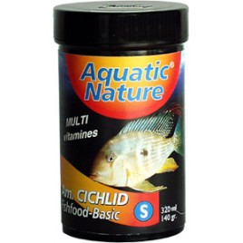 Aquatic Nature americain Cichlid Fishfood-basic small 320ml 130gr