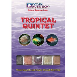 Ocean Nutrition Tropical Quintet 100g par lots (ouvrir l'article pour découvrir les options)