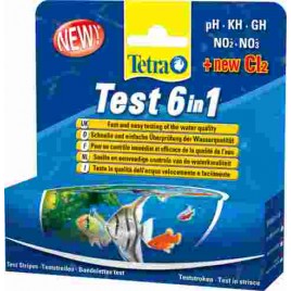 Tetra test bandelette 6 in 1