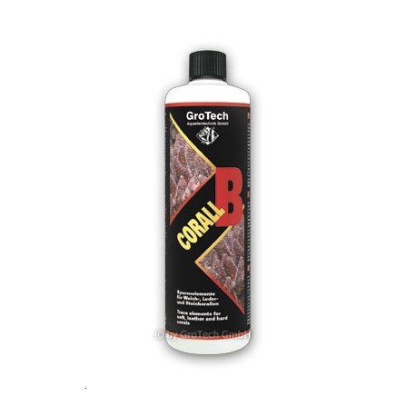 Grotech Coral B 500 ml (Corall B est composé de Magnésium, Fer, Chrome, Manganèse, Nickel, Cobalt, Cuivre ...) 