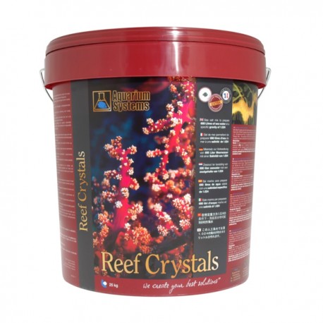 Reef Crystals 25kg pour 750 litres en seau (disponible en magasin) 79,95 €