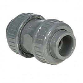 Clapet anti-retour PVC à coller dia 20mm