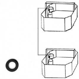 JBL CP e1500 Joint pour panier de filtration (haut)