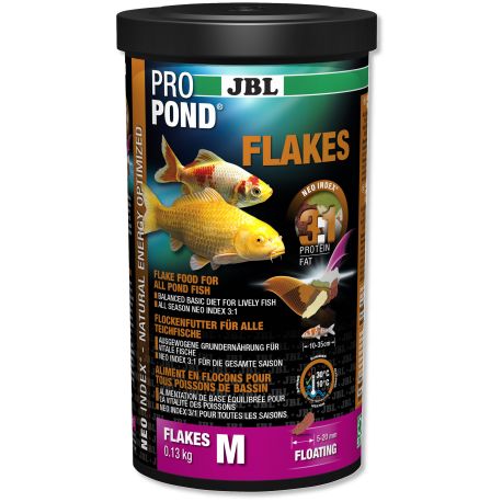 JBL ProPond Flakes M-6mm 0,13kg 4,50 €