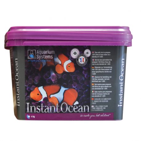 Instant Ocean 4kg pour 120L  15,95 €