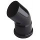 Coude de jonction noir DN110/45° 13,30 €