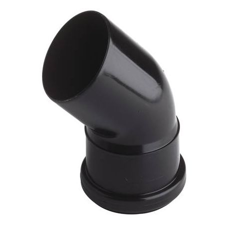 Oase coude jonction noir DN50/45°