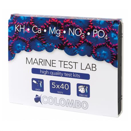 Colombo marine test lab (kh-ca-mg-no3-po4) 