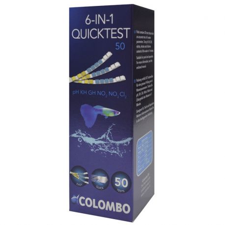 Colombo aqua quicktest 6 - 50 strips 14,85 €