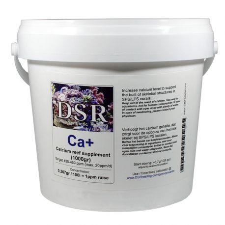 Additifs DSR DSR Ca+: Calcium Chloride 450gr  