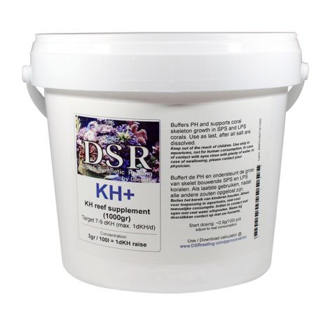 Additifs DSR DSR KH+ 1000gr 11,95 €