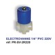 Électrovanne 1/4 pvc -220volt  20,00 €