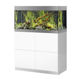 Oase aquarium HighLine Optiwhite 200 blanc (aquarium & meuble) + bon d'achats 10% plantes et poissons