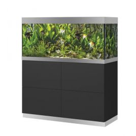 Oase aquarium HighLine Optiwhite 300 anthracite (aquarium & meuble) + bon d'achats 10% plantes et poissons