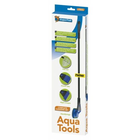 SuperFish aqua tools set de nettoyage pour aquariums 