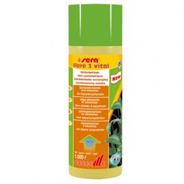 Sera flore 3 vital 250ml suffisante pour : 1.000 litres