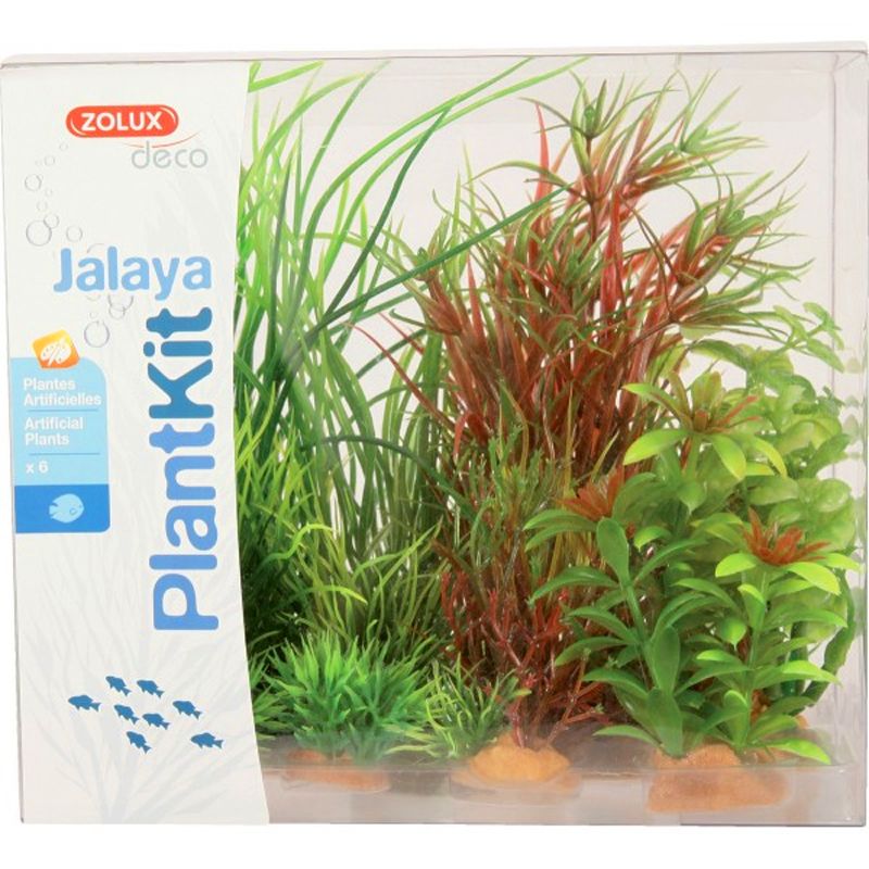 Zolux - Piante Artificiali per Acquari Plantkit Jalaya Set 6pz Modello 3