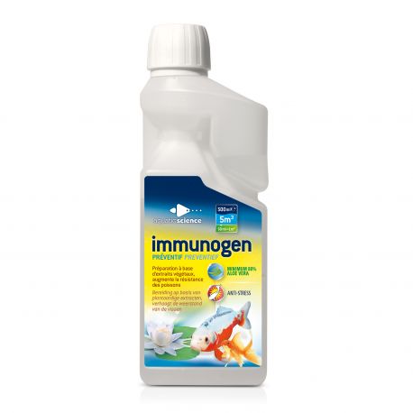Aquatic Science Immunogen 5000 pour 5 m³ (100 ml/m³) 27,25 €
