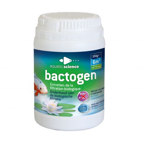 Aquatic Science Bactogen 6000 150gr pour 6m³ ( 5 traitements) 