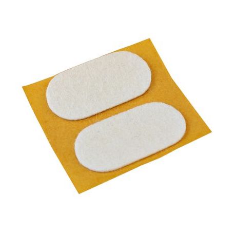 Tunze Tampons de feutre 38 x 19 mm, 2 pièces