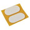Tunze Tampons de feutre 38 x 19 mm, 2 pièces
