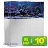 AquaMedic Armatus 400 Blanc aquarium d'eau de mer complet avec système de filtration 