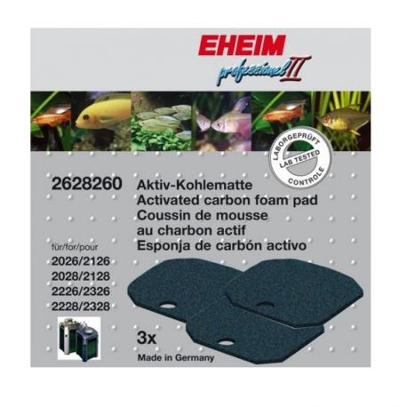 Eheim mousse charbon pour (filtre 350T/600T par 3) 22,65 €