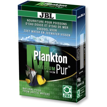 JBL PlanktonPur MEDIUM 16gr friandises pour grands poissons d'aquarium 8,60 €