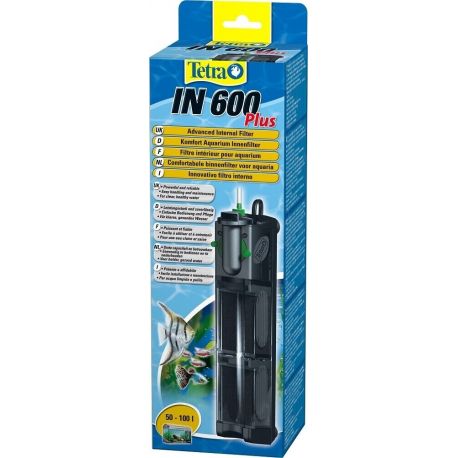 Tetra filtre intérieur avec pompe IN 600 PLUS 