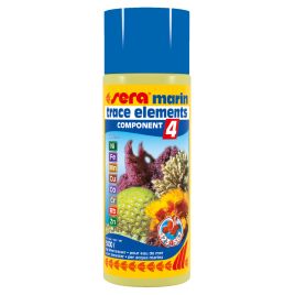 Sera marin component 4 trace elements kationics 500ml apporte des oligo-éléments essentiels. 