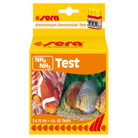 Sera test ammonium/ammoniaque (NH4/NH3)  16,90 €