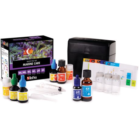 RedSea Marine Care MultiTest kit (NH4, pH, KH, NO2, NO3) 