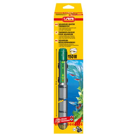 Sera chauffage 150w pour aquarium de 150 litres 