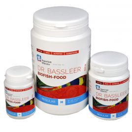 Dr.Bassleer Biofish Food regular M 60g 0.6mm pour poissons jusqu’à 6cm (flotte au début) 4,95 €