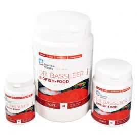 Dr.Bassleer Biofish Food forte M 150g 0.6mm: pour poissons jusqu’à 6cm (flotte au début) 9,40 €
