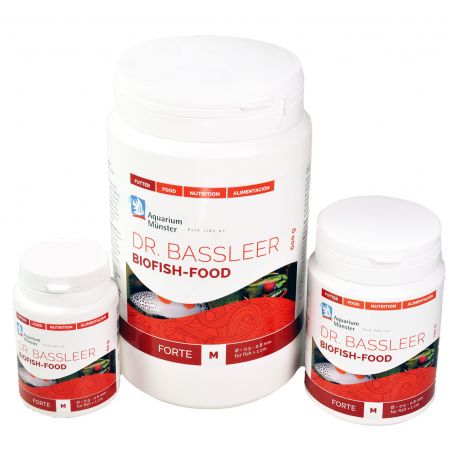 Dr.Bassleer Biofish Food forte XL 68gr 1.5mm pour les poissons de 9 à 12cm  5,40 €