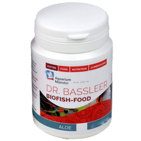 Dr.Bassleer Biofish Food aloe vera M 60gr 0.6mm pour poissons jusqu’à 6cm (flotte au début) 5,40 €