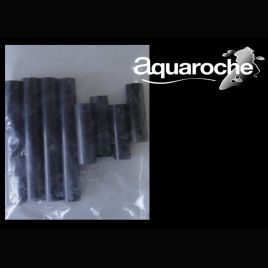 Aquaroches Lot de 4 tubes 9 cm et 4 tubes 4,5 cm