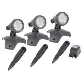 Oase LunAqua 3 LED Set 3 Éclairage sous l'eau