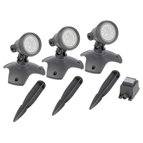 Oase LunAqua 3 LED Set 3 Éclairage sous l'eau