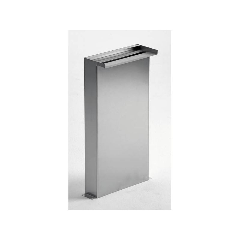 Cascata Waterfall XL 90 Oase - In Acciaio Inox, Larghezza 90cm, Per Giochi D'Acqua In Giardino O Stagno - Foto 5