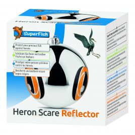 Superfish Heron Scare reflector   Protégez vos précieux poissons  Boule flottante de 15cm