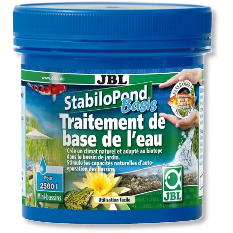 JBL Stabilo Pond Basis 250gr pour 2.500 litres 14,80 €