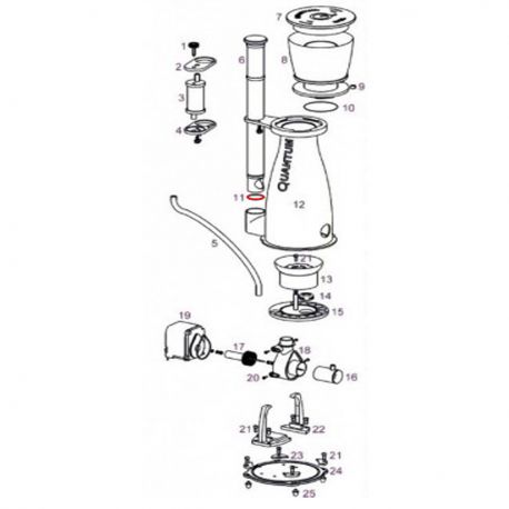 Nyos Oring pour le tube de contrôle d'eau pour Nyos Quantum 120 5,40 €