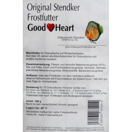 Aliment surgelé Stendker Good♥Heart lot de 10 plaquettes de 100gr 29,95 €