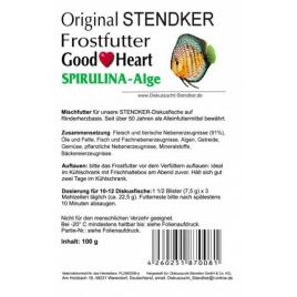 Aliment surgelé Stendker Good♥Heart spirulina-algue lot de 10 plaquettes de 100gr 34,95 €