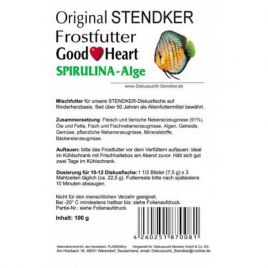 Aliment surgelé Stendker Goog♥Heart spirulina-algue + Good♥Heart colour lot de 10 plaquettes mix de 100gr 34,95 €