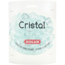 Zolux perles de verre rondes Cristal 472gr