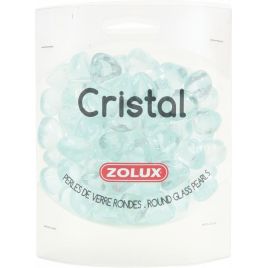Zolux perles de verre rondes Cristal 472gr